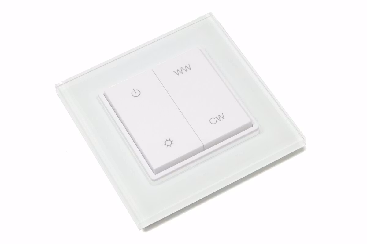 LED set 5x Moonlight svart med trådlöst väggbrytare