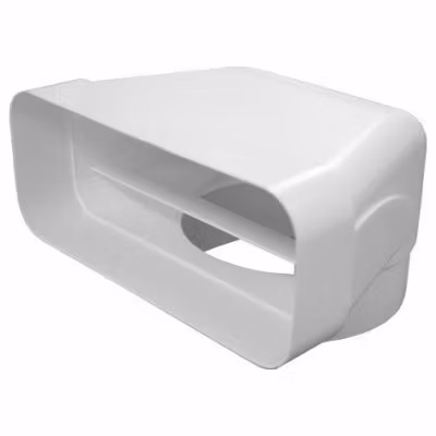 Rektangulär övergång 220x90 mm - 150 mm
