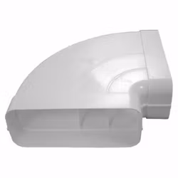 Rektangulär 90° böj horisontal 222x89 mm