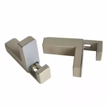 Hyllkonsol till (glas)hyllor Rostfri matt/Beige