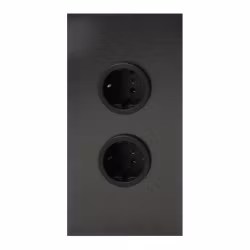 Hörnbox Asta 2-vägs Gun Metal (stående/liggande)