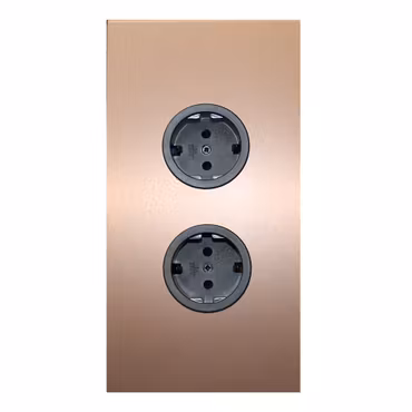 Hörnbox Asta 2-vägs koppar