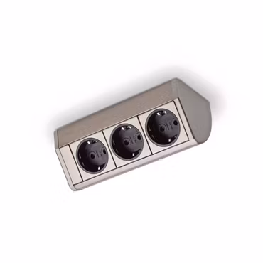 EVOline Dock 3-vägs silver