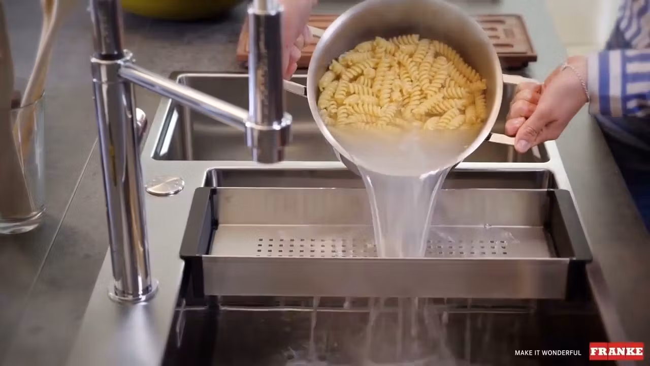 FRANKE Sköljskål MRX rostfri/syntetisk