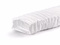 Rektangulär köksfläktslang 222x89mm