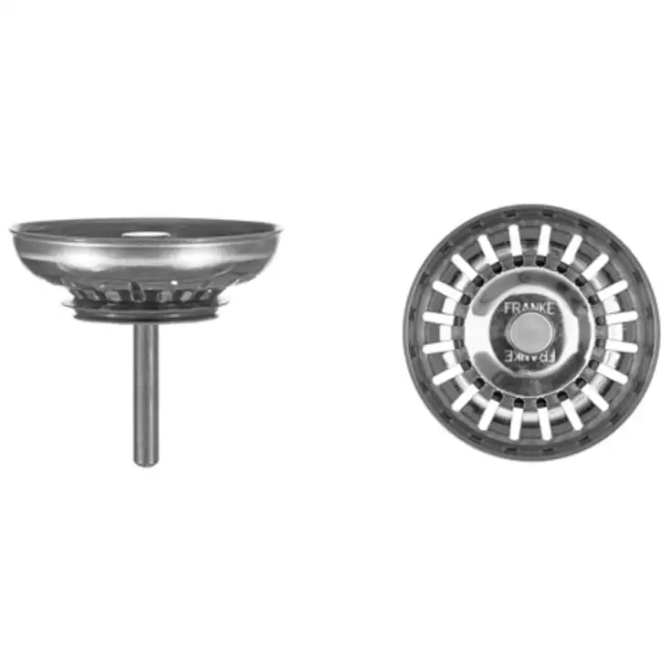 FRANKE Korgventil stål 3 1/2" 133.0221.151