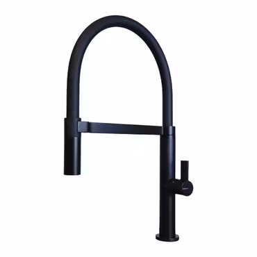 CARESSI svart PVD köksblandare 1112BK