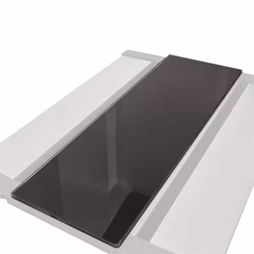 Skärbräda i härdat svart glas