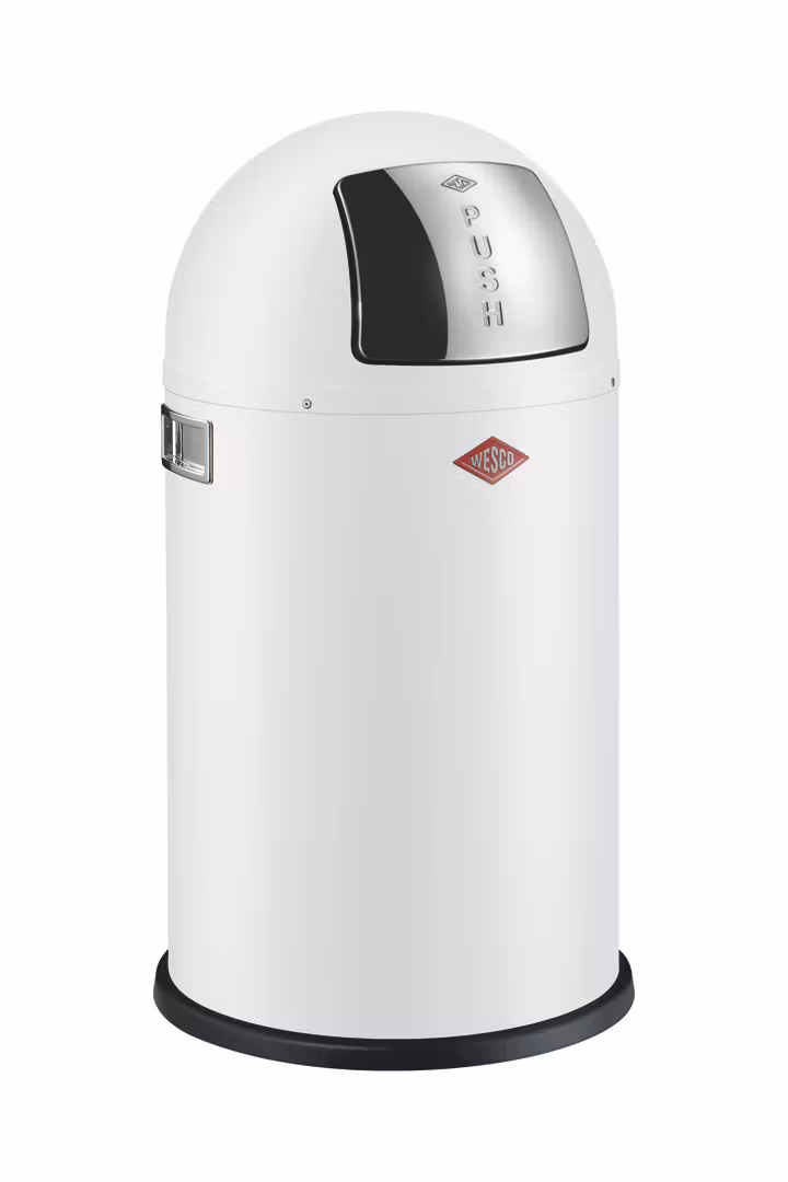 Wesco Pushboy junior papperskorg Mattvit 22L