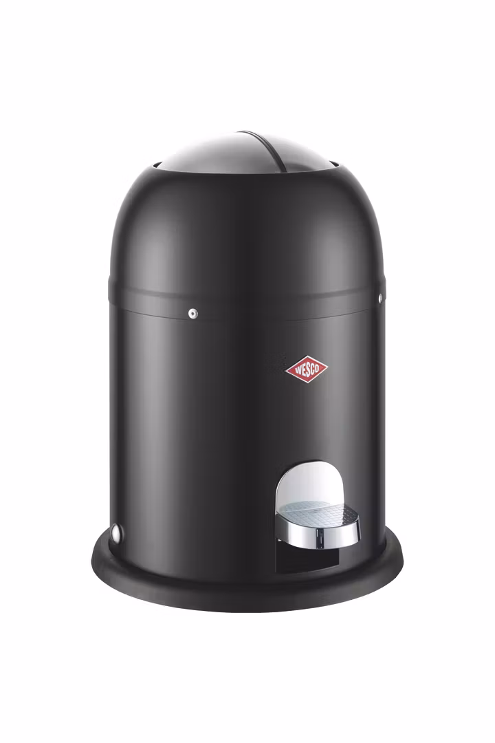 Wesco Mini Master Pedalhink Mattsvart 6L