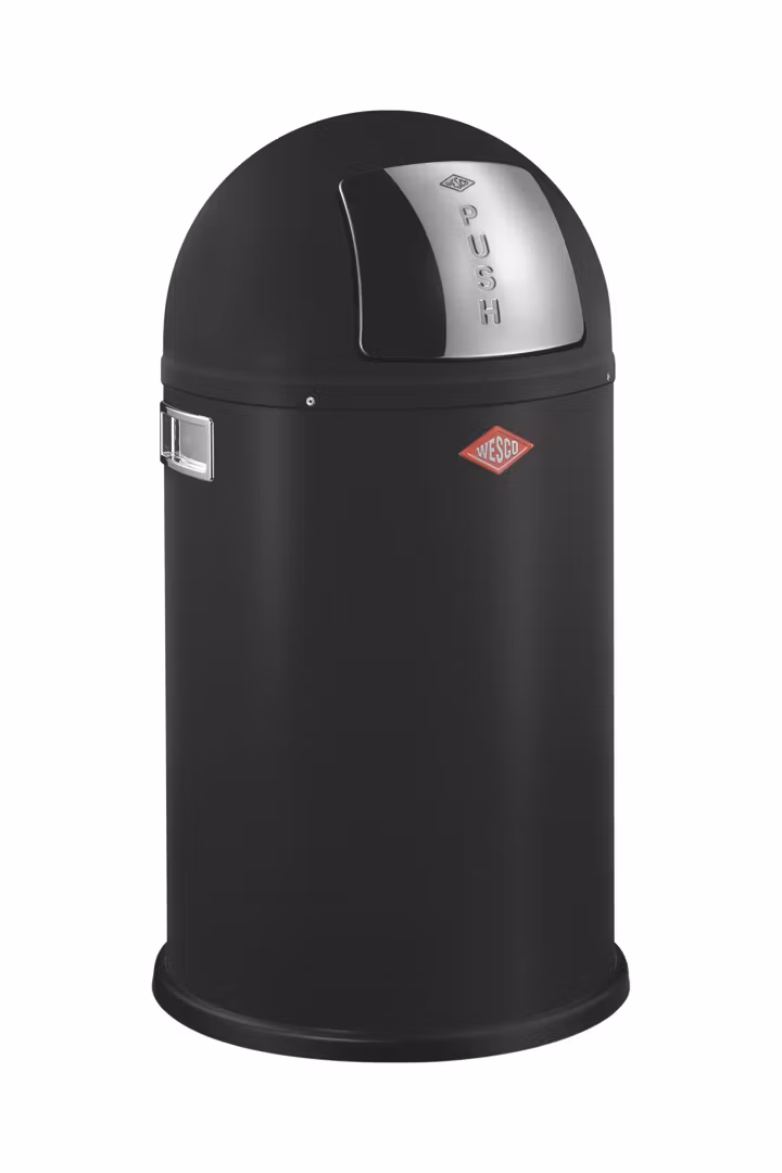 Wesco Pushboy junior papperskorg Mattsvart 22L