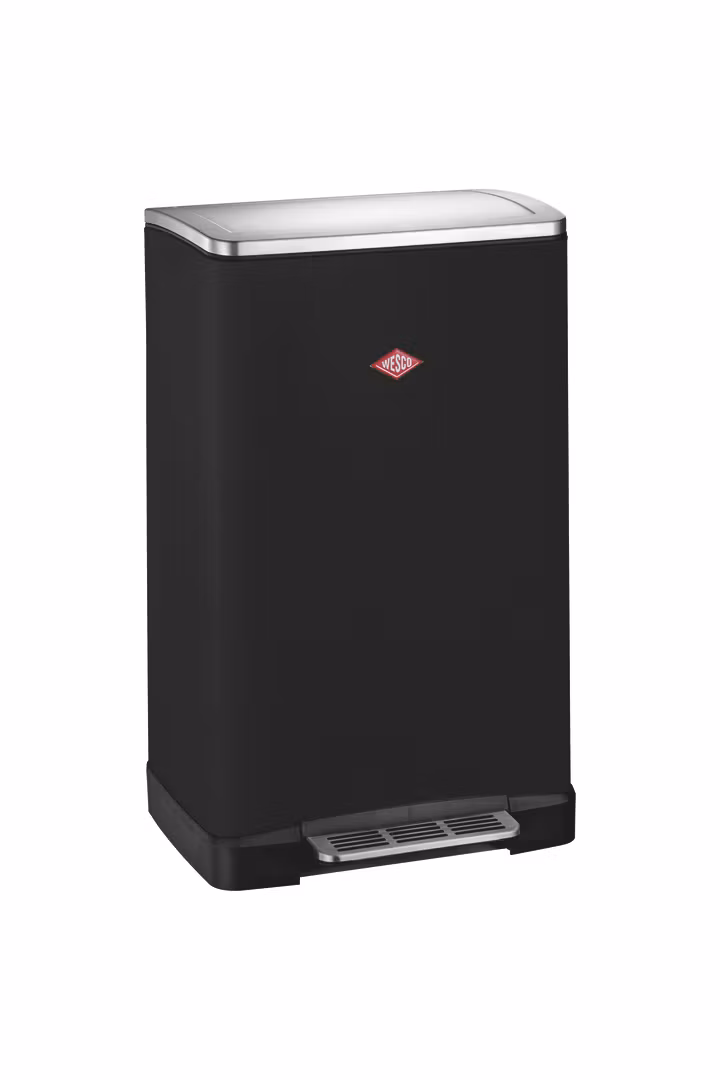 Wesco Big double boy Pedalhink Mattsvart (2x18L)