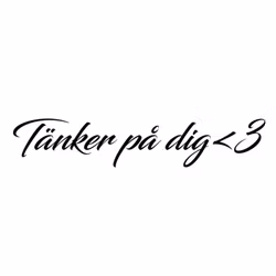 Dekal - Tänker på dig