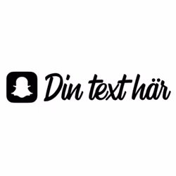 Dekal - Snapchat