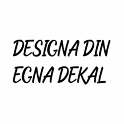 Dekal - Designa själv