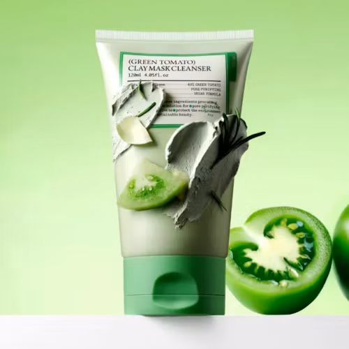 Green Tomato Clay Mask  Djuprengörande Lermask