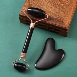 Ansiktsroller & Gua Sha – Massageset