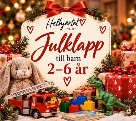 Julklapp till ett barn 2-6 år