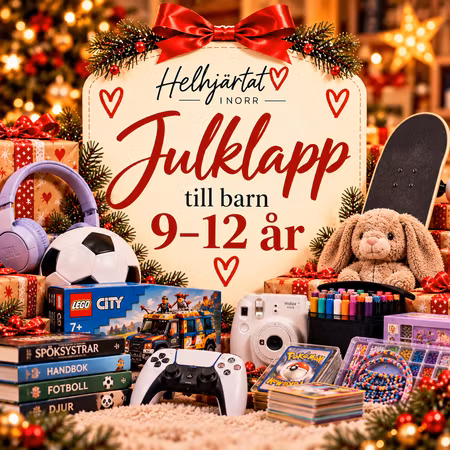 Julklapp till ett barn 9-12 år