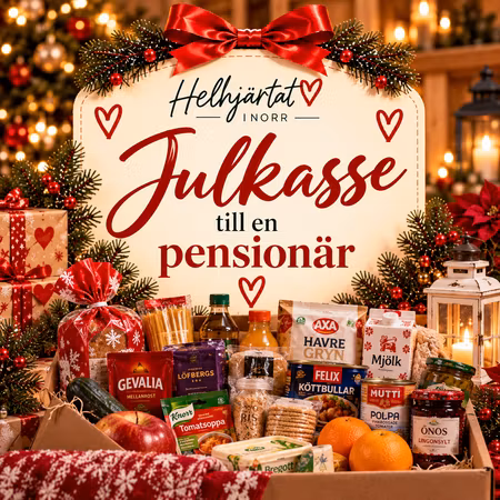 Julkasse till en pensionär