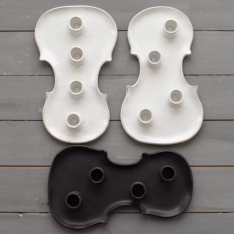 Adventsljusstake FIOLEJ