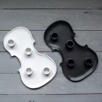 Adventsljusstake FIOLEJ