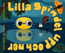Lilla spindel upp och ner