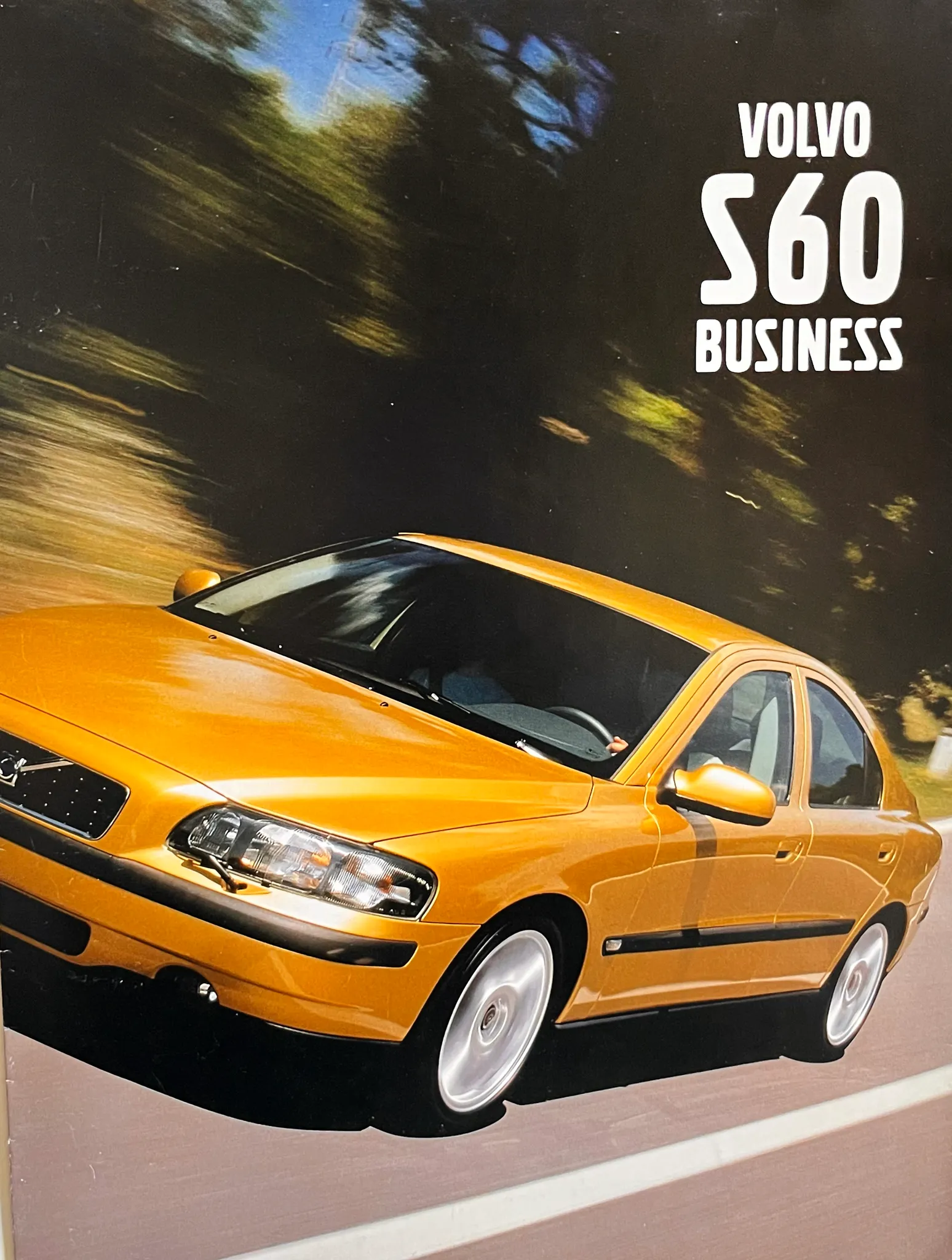 Broschyr Volvo S60 Business - Raketbild Förlag