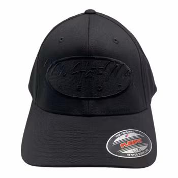 Flexfit Original 6277 L/XL - Black-Black with black oval and text