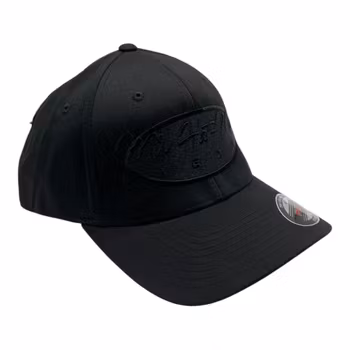 Flexfit Original 6277 S/M - Black-Black with black oval and text