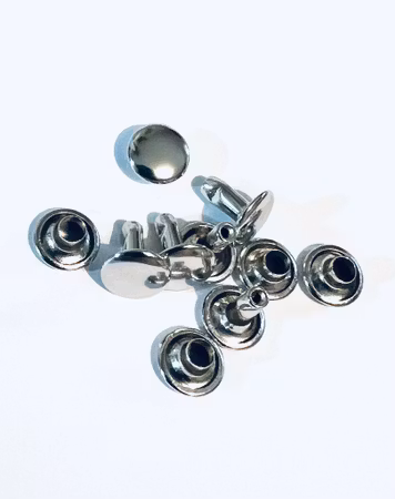 5 stycken Nitar (8mm, silver)