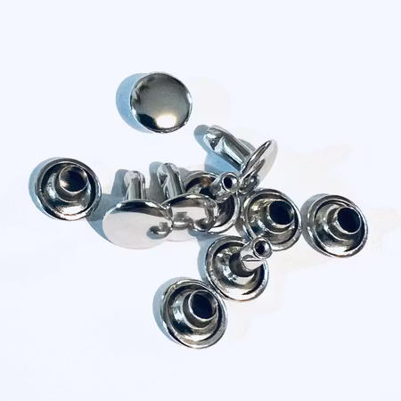 5 stycken Nitar (8mm, silver)