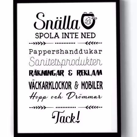 Spola inte ned