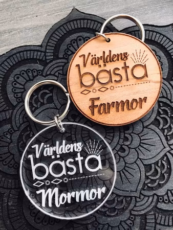 Världens bästa - eget namn/ord