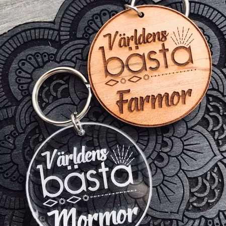 Världens bästa - eget namn/ord