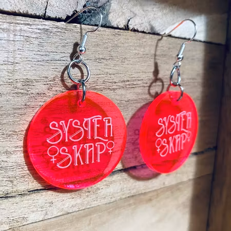 Systerskap - Pink - krokar