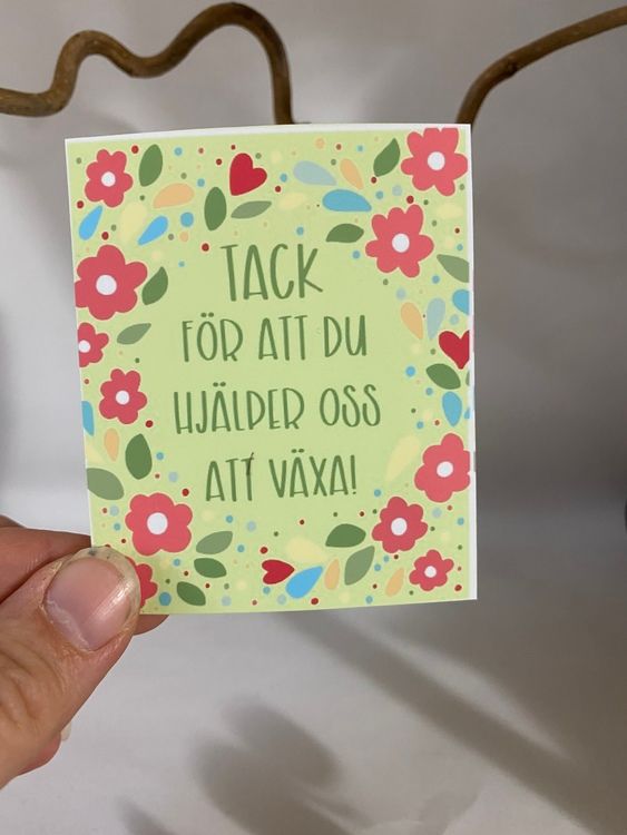 Fröpåse - Tack för att du hjälper OSS att växa!