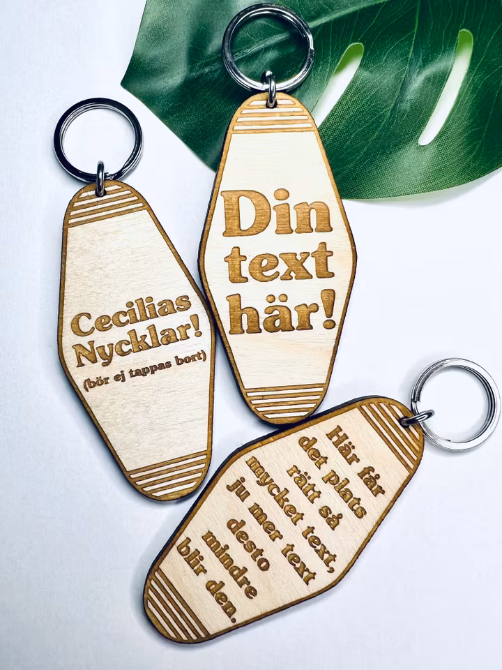 Motel Key - egen text