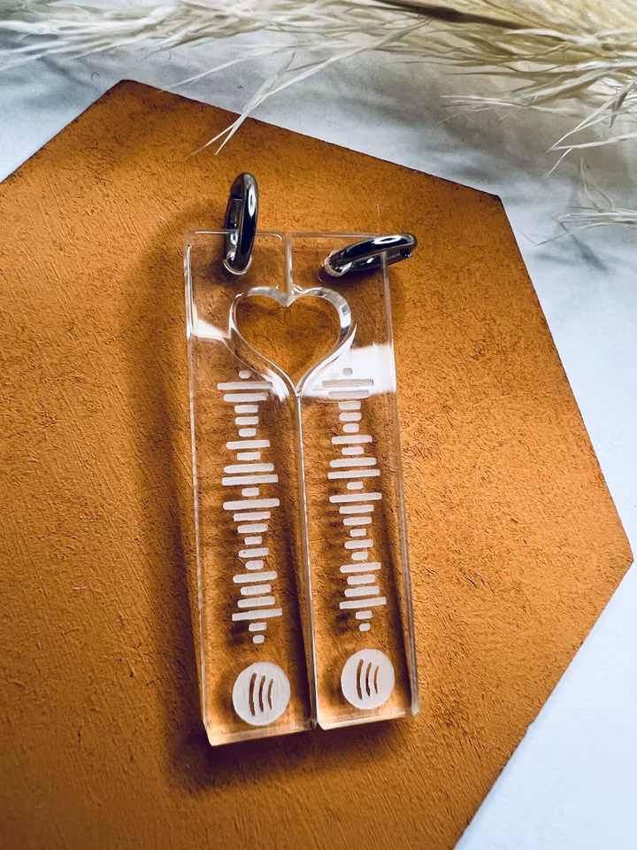 Mitt hjärtas melodi - 2 st brickor