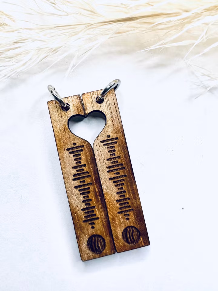 Mitt hjärtas melodi - 2 st brickor