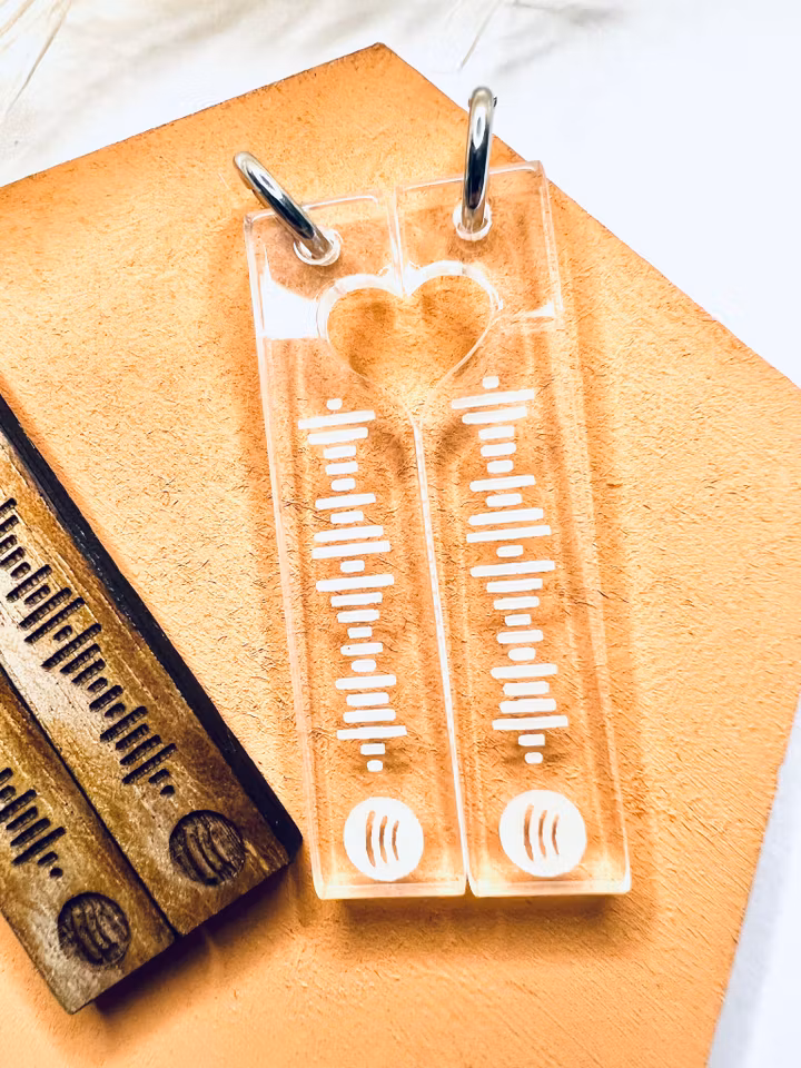 Mitt hjärtas melodi - 2 st brickor