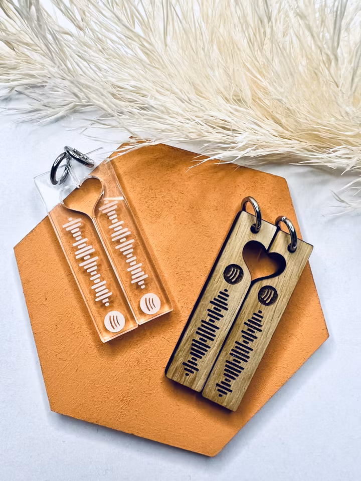 Mitt hjärtas melodi - 2 st brickor