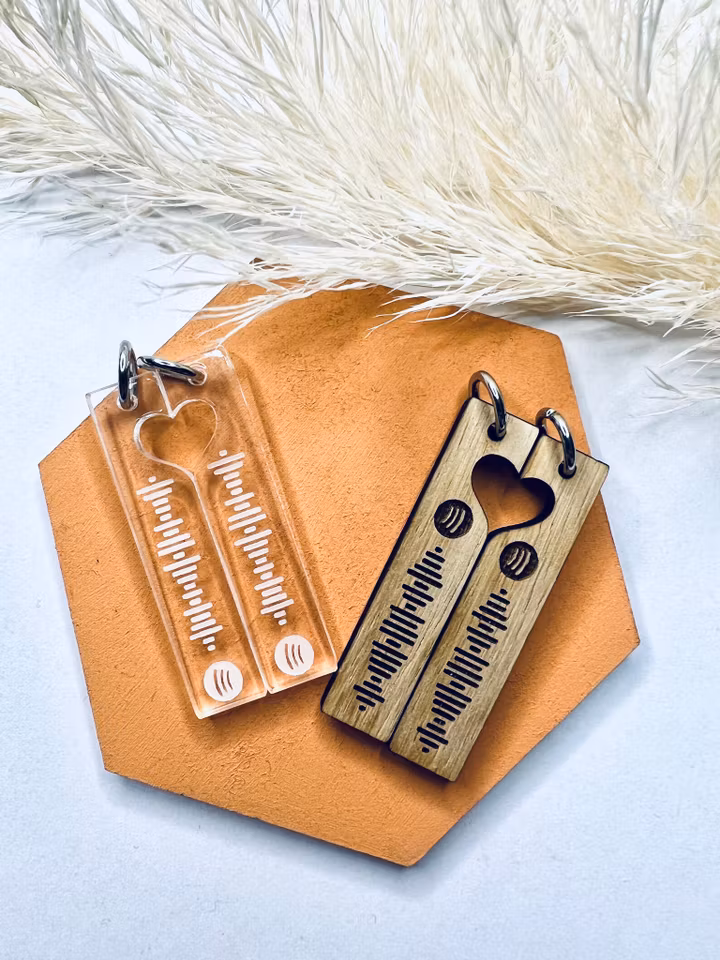 Mitt hjärtas melodi - 2 st brickor