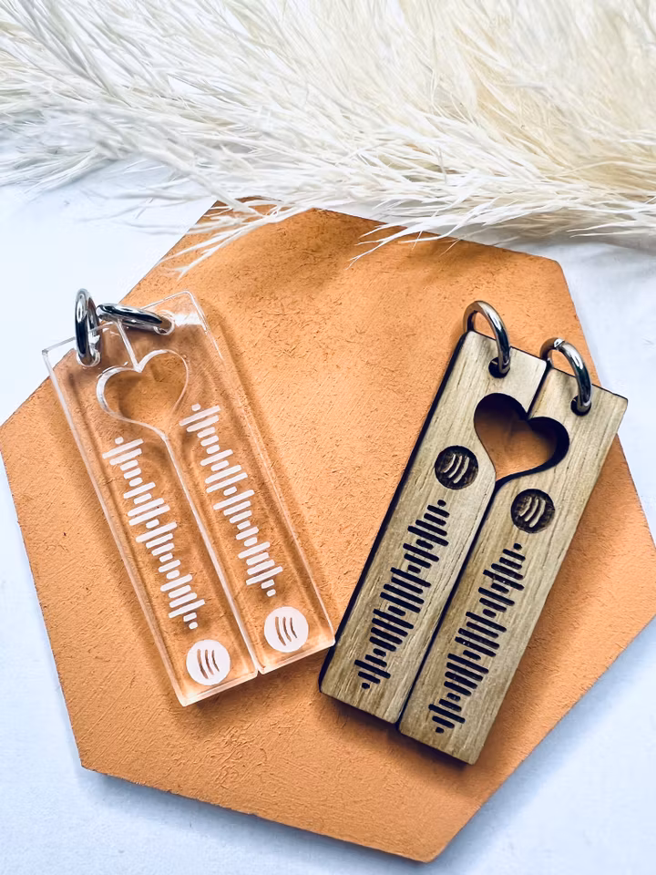 Mitt hjärtas melodi - 2 st brickor