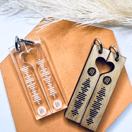 Mitt hjärtas melodi - 2 st brickor