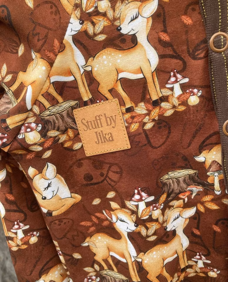 Konstläderlappar/Etiketter - egen text