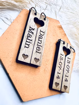 Mitt hjärta! - 2 st brickor