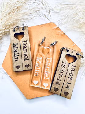 Mitt hjärta! - 2 st brickor