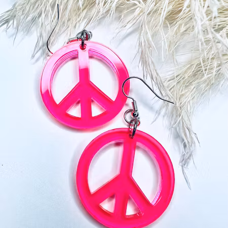 Peace! - Pink - krokar