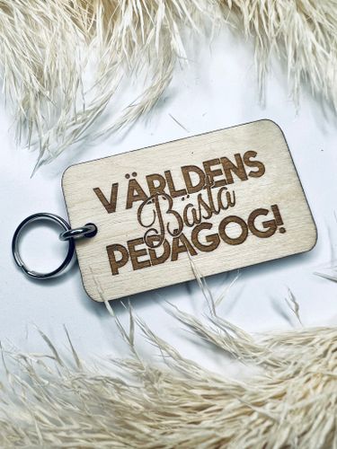 Världens bästa pedagog - Trä